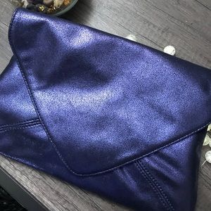 Beautiful Purple Metallic Clutch